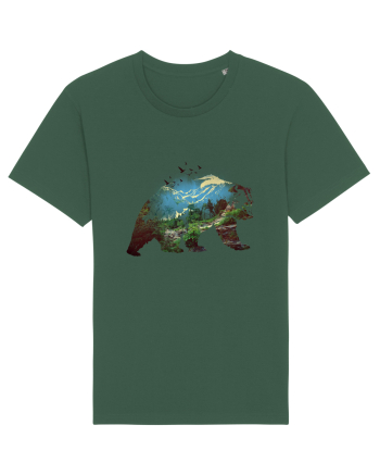 Bear landscape Bottle Green