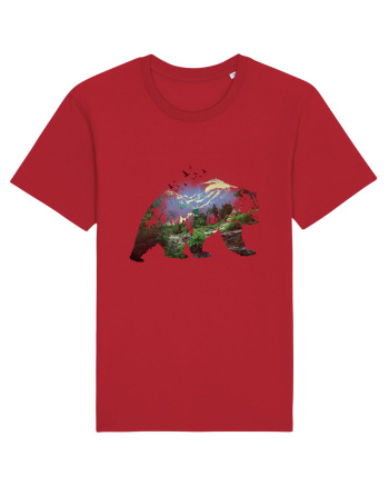 Bear landscape Red