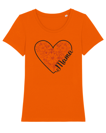 Inimă de mamă Bright Orange