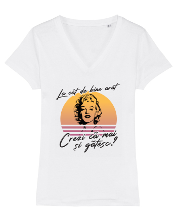 La cât de bine arăt, crezi că mai și gătesc? White