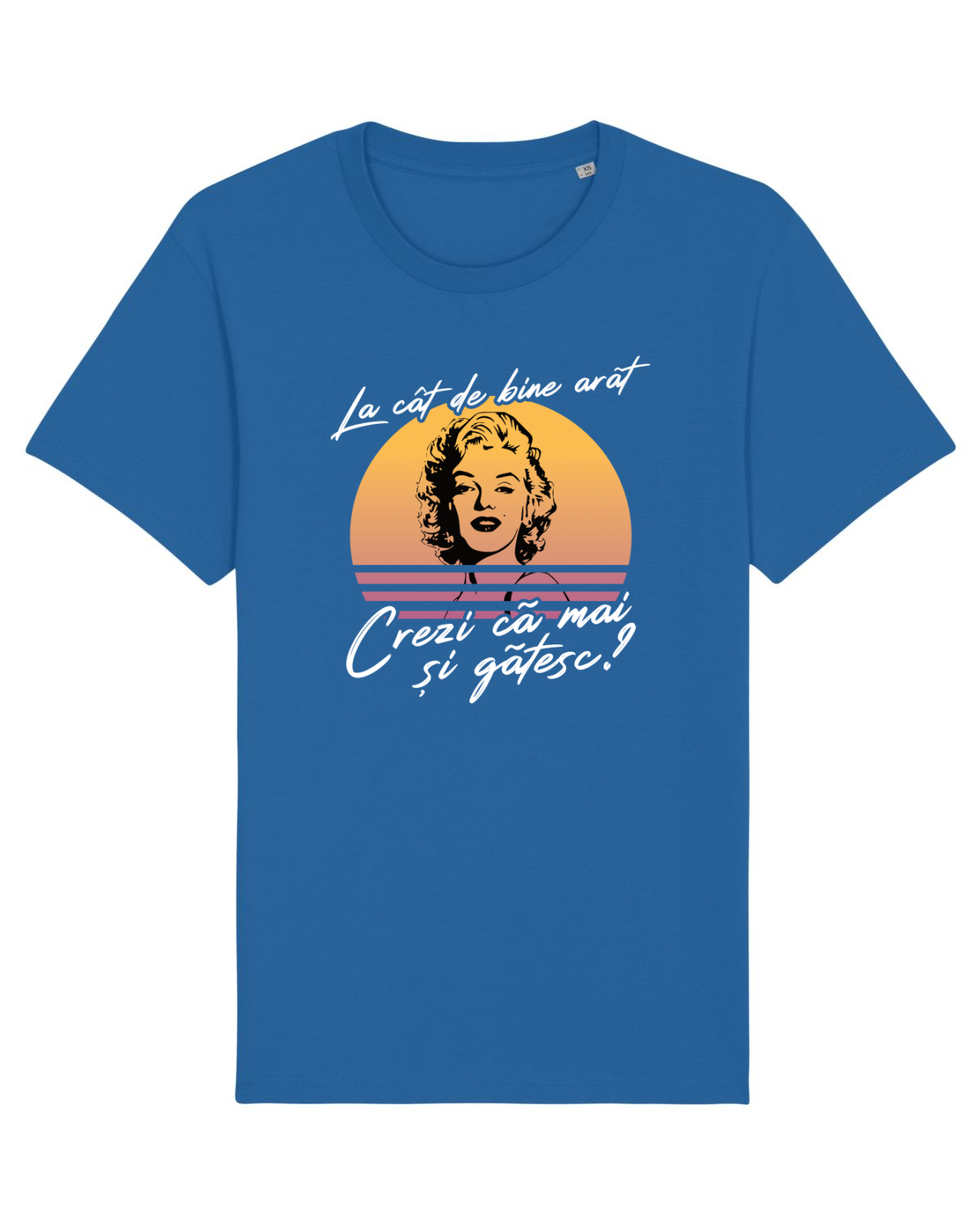 Tricou mânecă scurtă Unisex Rocker Royal Blue