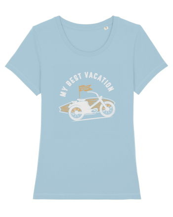 Moto / white Sky Blue
