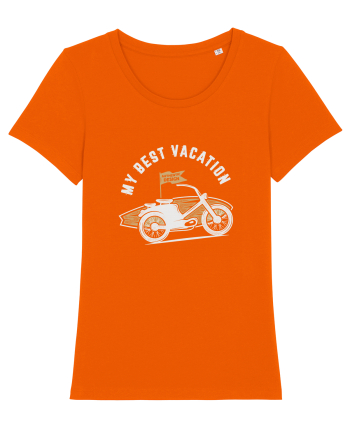 Moto / white Bright Orange
