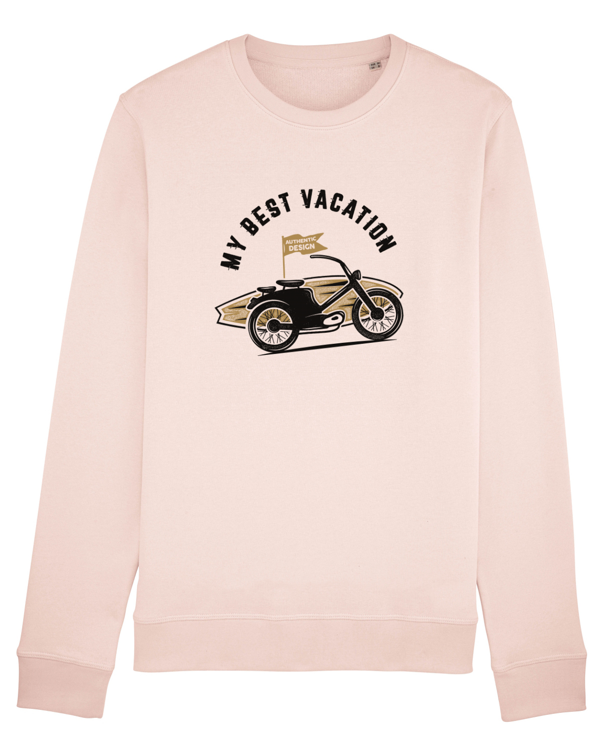 Bluză mânecă lungă Unisex Rise Candy Pink