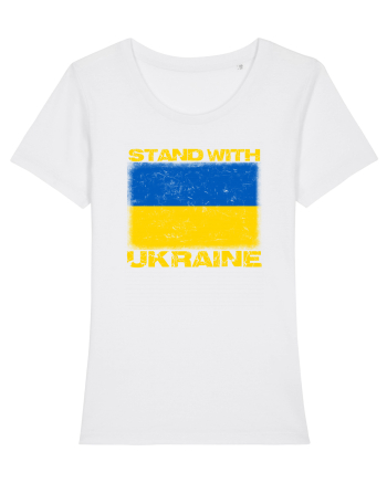 Stand with UKRAINE White