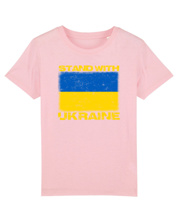 Stand with UKRAINE Cotton Pink