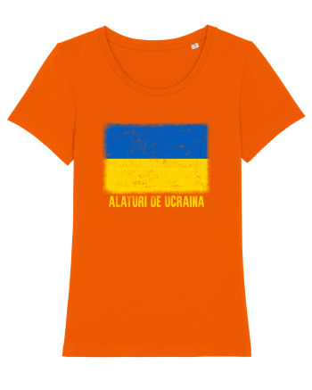 Alaturi de Ucraina Bright Orange