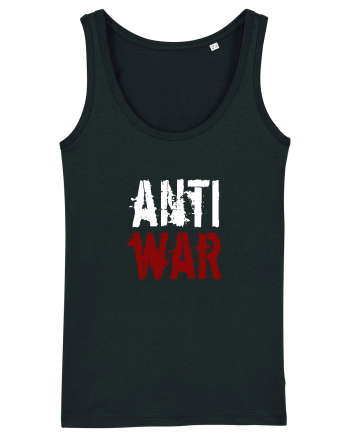 Anti War (alb-roșu) Black