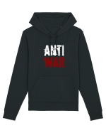 Anti War (alb-roșu) Hanorac Unisex Drummer