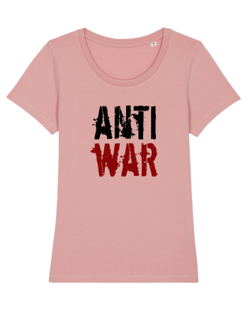Anti War (negru-roșu) Canyon Pink