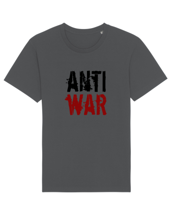 Anti War (negru-roșu) Anthracite