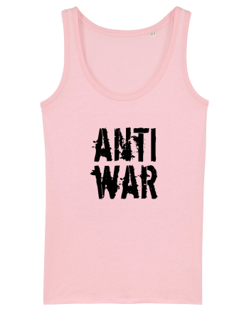 Anti War (negru) Cotton Pink