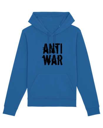 Anti War (negru) Royal Blue