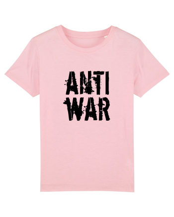 Anti War (negru) Cotton Pink