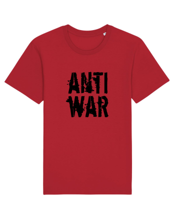 Anti War (negru) Red