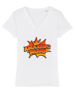 Amazing Mom Tricou mânecă scurtă guler V Damă Evoker