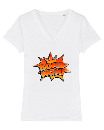 Bomb Mom White