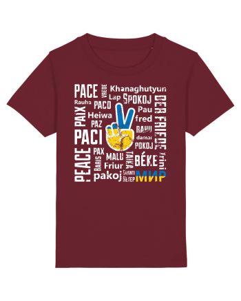 Să fie PACE în lume! Burgundy