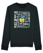 Să fie PACE în lume! Bluză mânecă lungă Unisex Rise