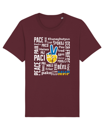 Să fie PACE în lume! Burgundy