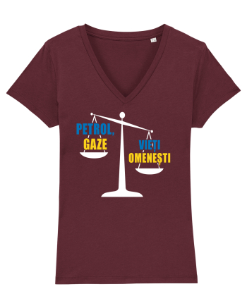 Viețile omenești contează mai mult Burgundy