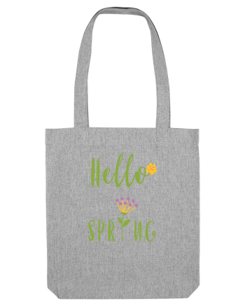 Hello Spring Heather Grey