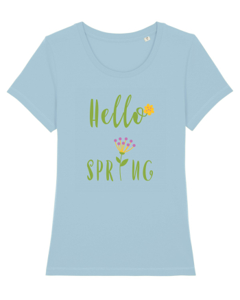 Hello Spring Sky Blue