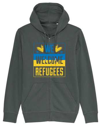 We welcome refugees Anthracite