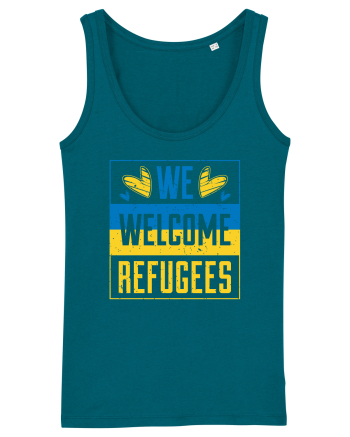 We welcome refugees Ocean Depth