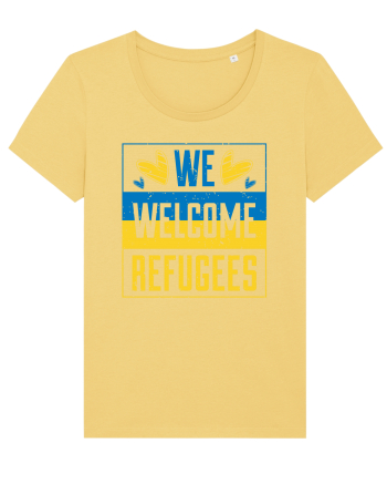We welcome refugees Jojoba