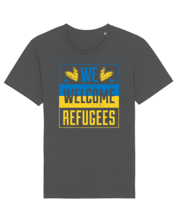 We welcome refugees Anthracite