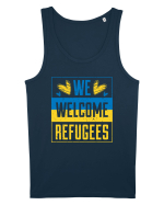 We welcome refugees Maiou Bărbat Runs