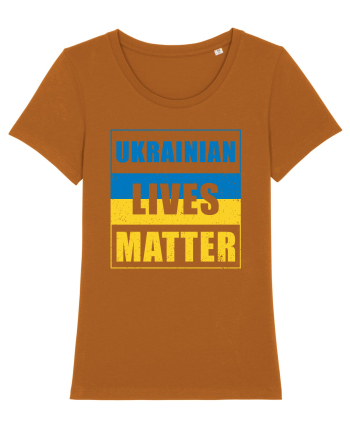Ukrainian lives matter Roasted Orange