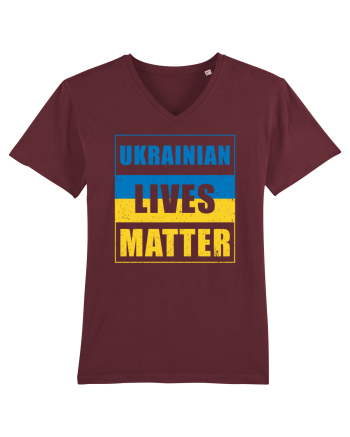 Ukrainian lives matter Burgundy