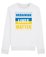Ukrainian lives matter Bluză mânecă lungă Unisex Rise