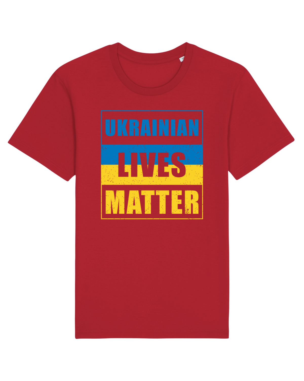 Tricou mânecă scurtă Unisex Rocker Red