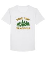Road Trip Warrior Tricou mânecă scurtă guler larg Bărbat Skater