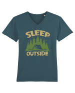 Sleep Outside Tricou mânecă scurtă guler V Bărbat Presenter