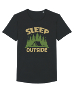 Sleep Outside Tricou mânecă scurtă guler larg Bărbat Skater
