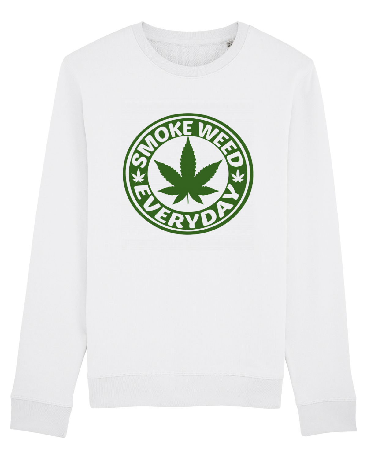 Bluză mânecă lungă Unisex Rise White