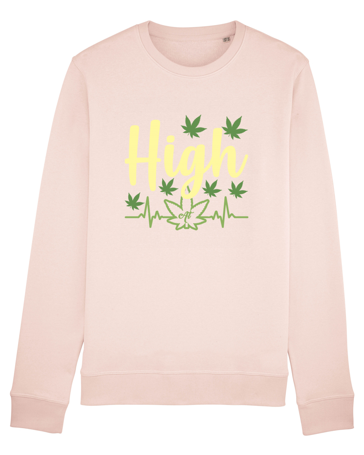 Bluză mânecă lungă Unisex Rise Candy Pink