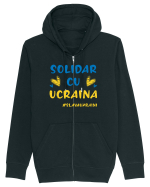 Solidar cu Ucraina Hanorac cu fermoar Unisex Connector