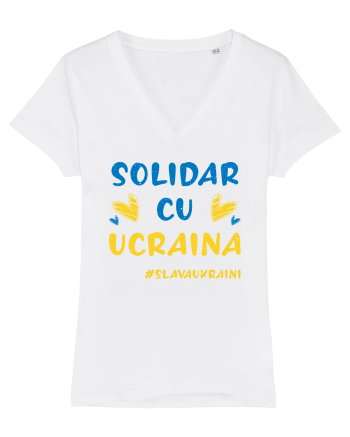 Solidar cu Ucraina White