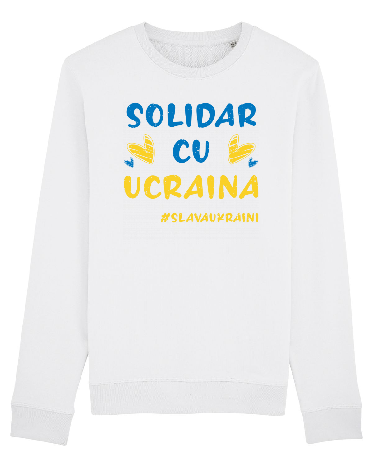 Bluză mânecă lungă Unisex Rise White