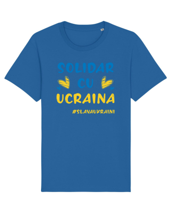 Solidar cu Ucraina Royal Blue