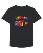80's Tricou mânecă scurtă guler larg Bărbat Skater