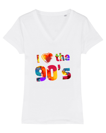 I love the 90's White
