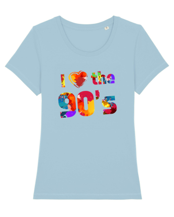 I love the 90's Sky Blue
