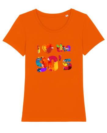 I love the 90's Bright Orange