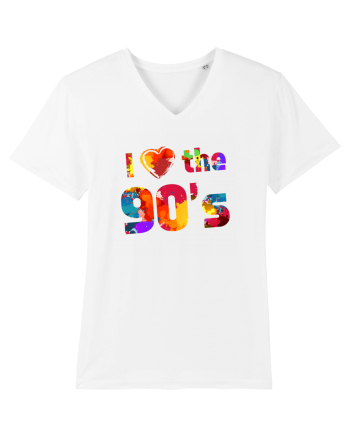 I love the 90's White